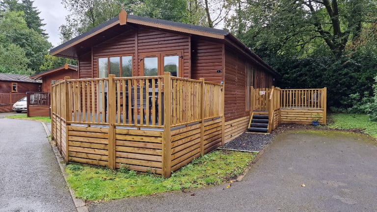 image for Spacious Three Bedroom Holiday Lodge, Glingly Dell, in the Coniston area of White Cross Bay