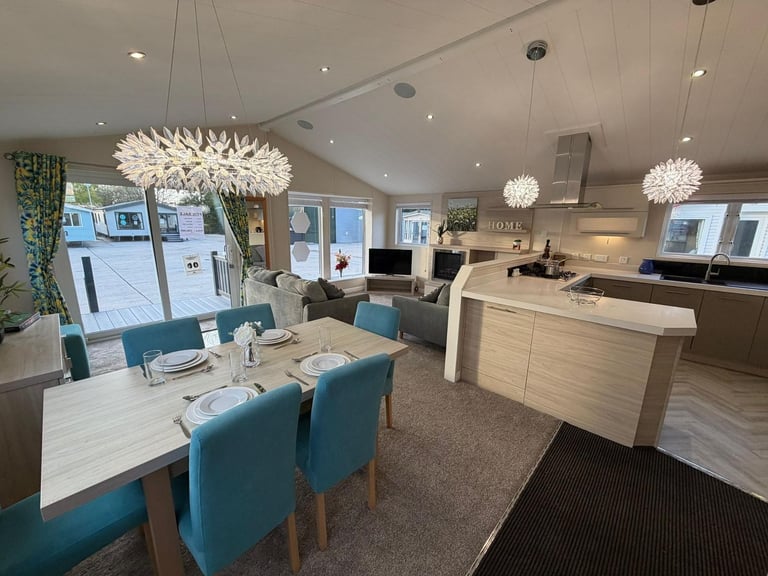 3 Bed Twin Lodge 40x20 – Off Site – Willerby – High Spec – Self Build, Farms