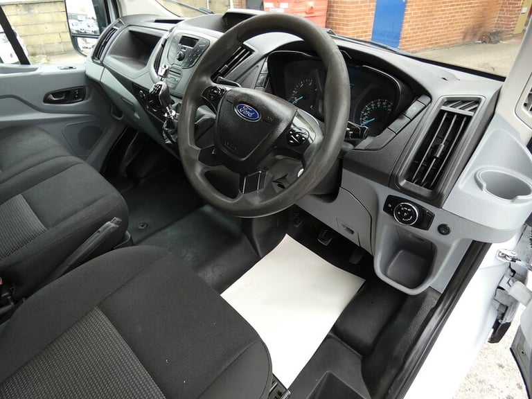 2017 17 FORD TRANSIT DOUBLE CAB TIPPER 81K 7 SEATER LOOK