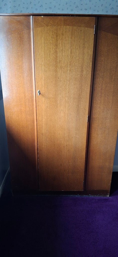 image for Wardrobe with key to lock.