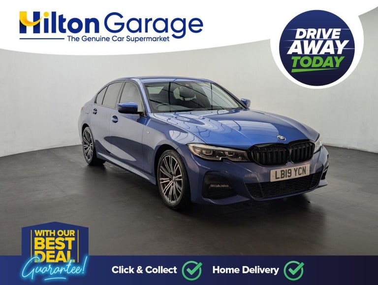 2019 BMW 3 Series 2.0 320i M Sport Saloon 4dr Petrol Auto Euro 6 (s/s) (184 ps) - DAB, ALLOY, SAL...