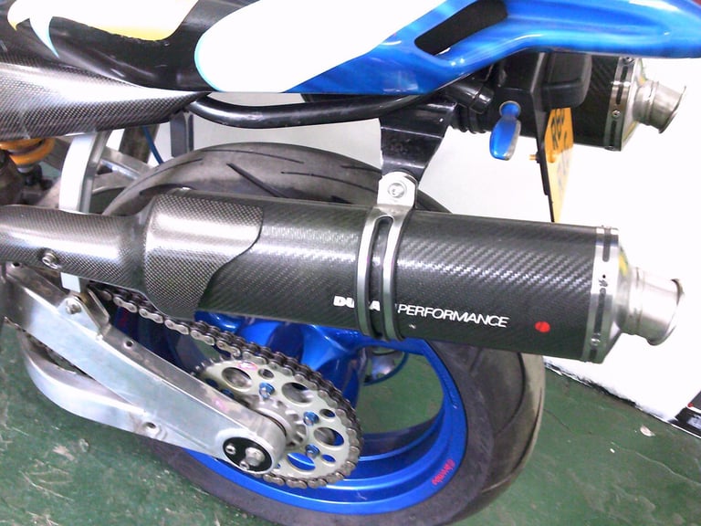 1997 R-reg Ducati 600 Monster streetfighter in multi colours