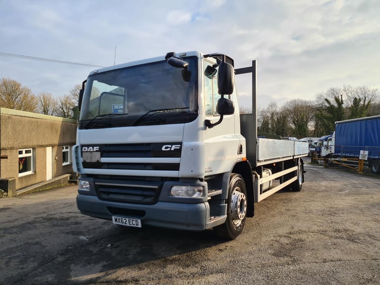 2012 DAF 18 ton drop side,70000 miles only, new mot, UK mainland delivery