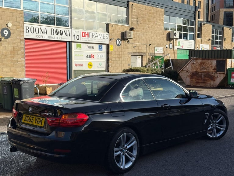 2015 BMW 4 Series 2.0 420i Sport Euro 6 (s/s) 2dr CONVERTIBLE Petrol Manual