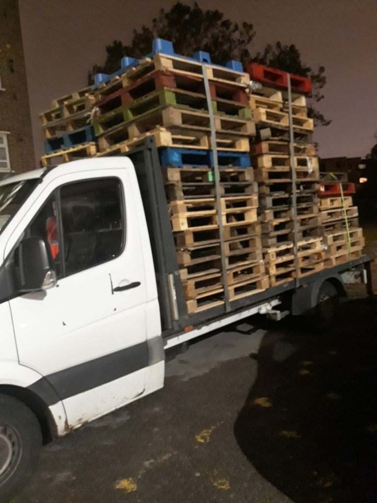 Pallets delivered from £3,50 each. Business/ residential in Peckham