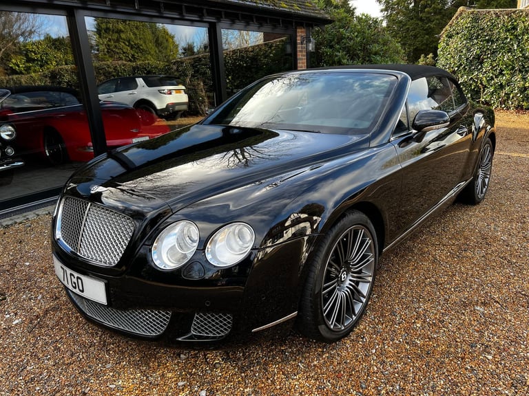 BENTLEY CONTINENTAL GTC 6.0 W12 AUTO 4WD 