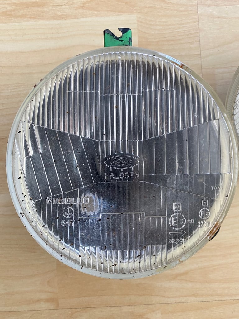 Mk 2 escort original halogen front lights