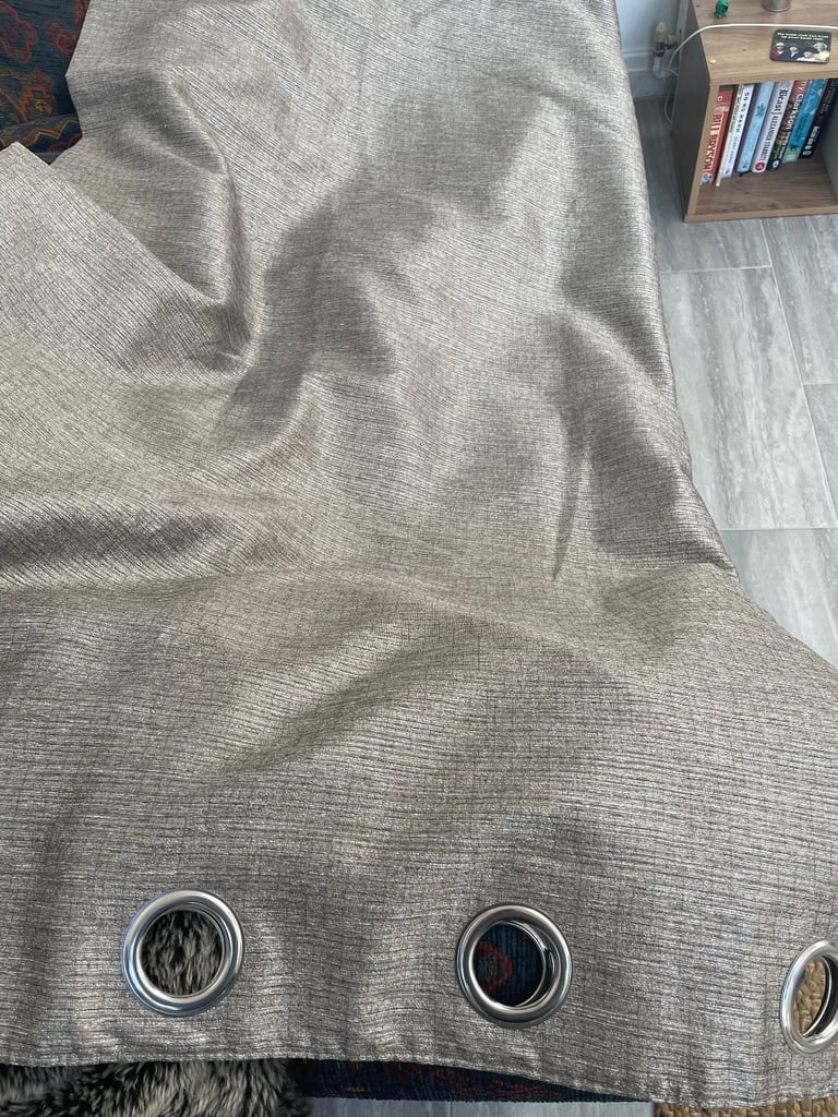 image for Eyelet floor length curtains 