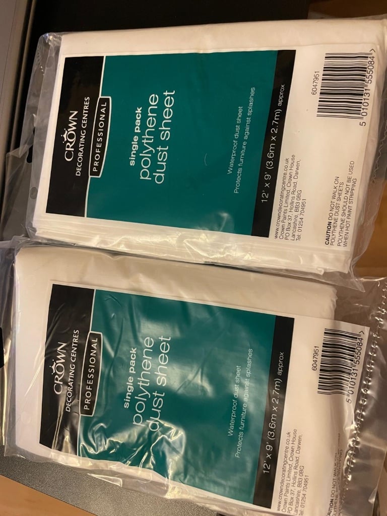 Dust sheets