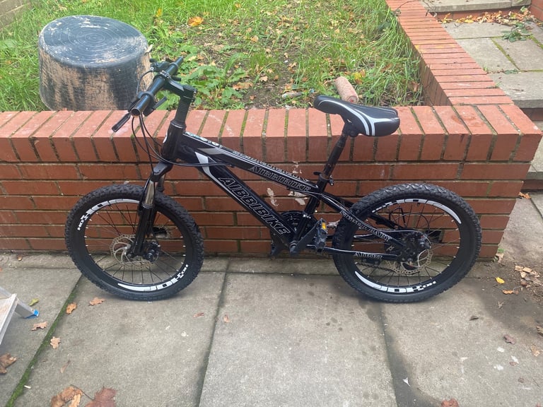 Air bike black 20” mountain bike – great condition, ready to ride – collection only