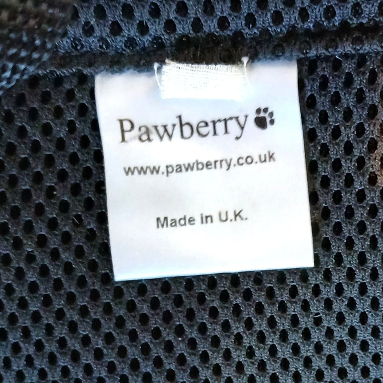 PAWBERRY SIZE S PINK PVC WATERPROOF FUR TRIMMED DOG HOODIE COAT