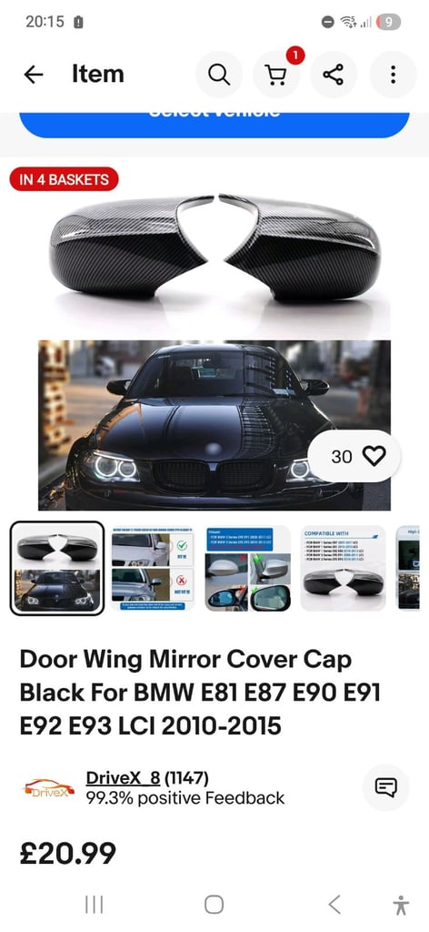 Mirror covers 