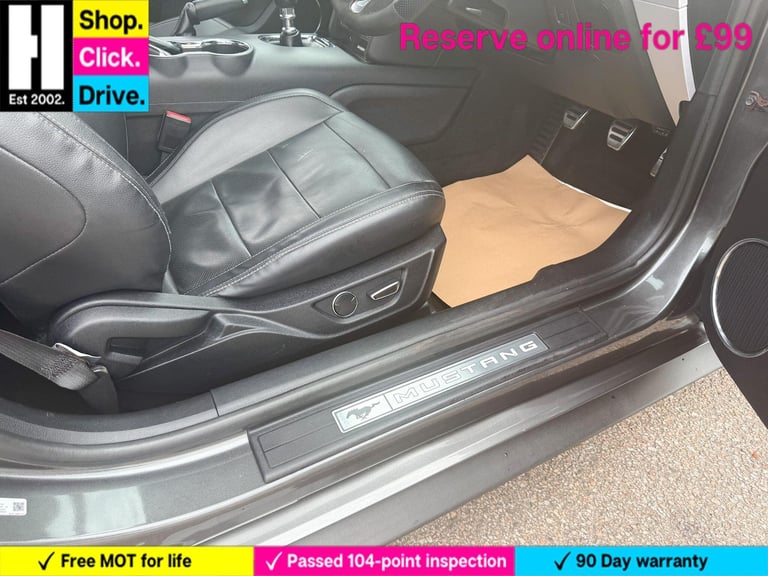 2017 Ford Mustang 2.3T EcoBoost Fastback 2dr Petrol Manual Euro 6 (317 ps) COUPE Petrol Manual