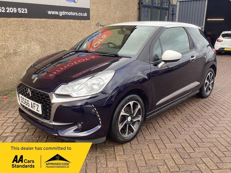 image for 2016 DS Automobiles DS 3 1.6 BlueHDi Elegance Euro 6 (s/s) 3dr HATCHBACK Diesel Manual