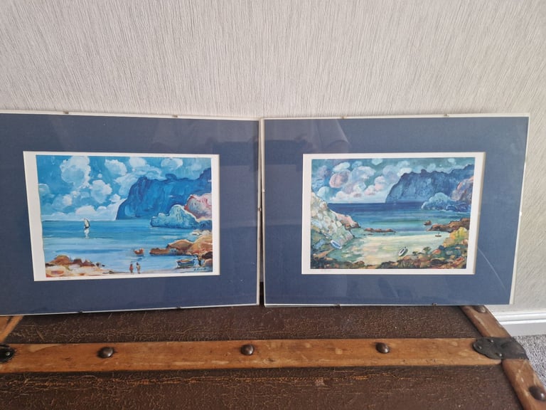 Selection of individually priced framed prints (£5 - £10)