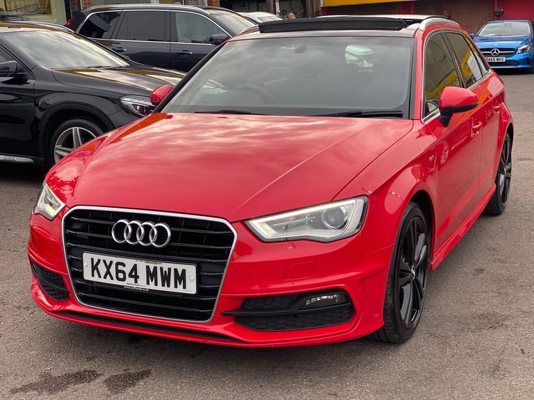 2014 Audi A3 1.4 TFSI CoD S line Sportback S Tronic Euro 6 (s/s) 5dr HATCHBACK Petrol Automatic