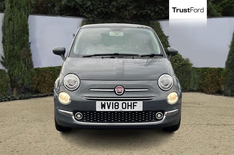 2018 Fiat 500 1.2 Lounge 3dr HATCHBACK PETROL Manual