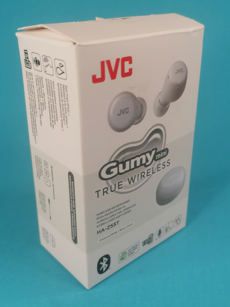 Brand new. JVC Gumy Mini True, Wireless Earbuds, Bluetooth 5.1, Splash Protection . 