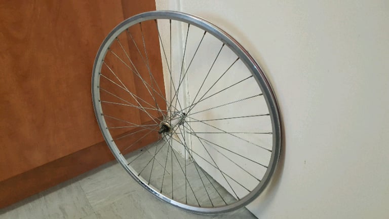 700c Accedo hybrid bike FRONT wheel 