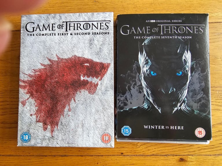 2 off Game of Thrones Box Sets Series 1,2,& 3