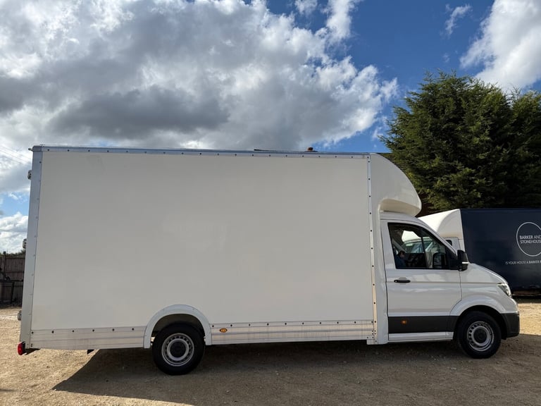 2022 M.Y. 71 VW VOLKSWAGEN CRAFTER LWB XL LOW LOADER LUTON BOX VAN RARE 5.1M