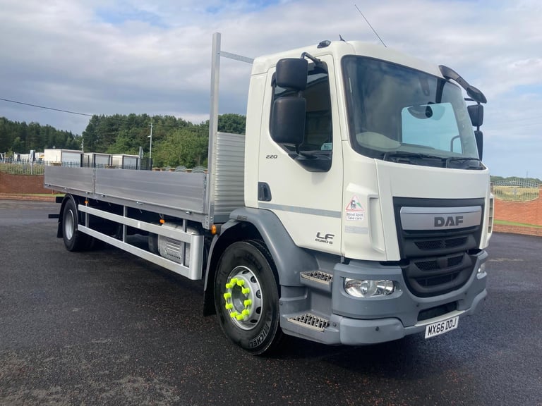 2016 66 DAF LF 55.220 18 TON EURO 6 ALLOY DROP SIDE NEW BODY IDEAL SCAFFOLDING 