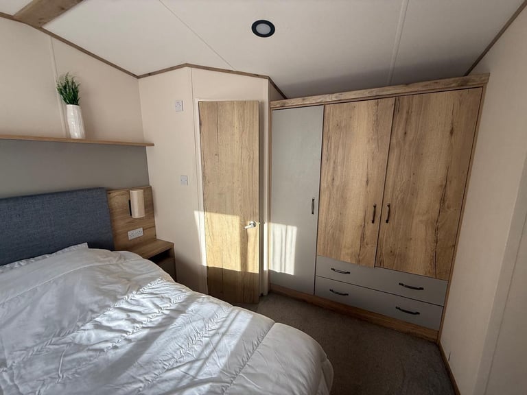 OFF SITE static caravan Scotland double glazed & heated 2 bed ABI Blenheim 39x12