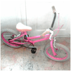 Girls pink bike