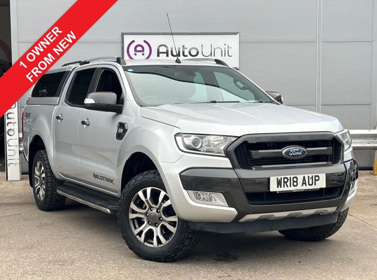 2018  FORD RANGER 3.2 TDCI WILDTRAK PICKUP DOUBLE CAB AUTO + 1 OWNER