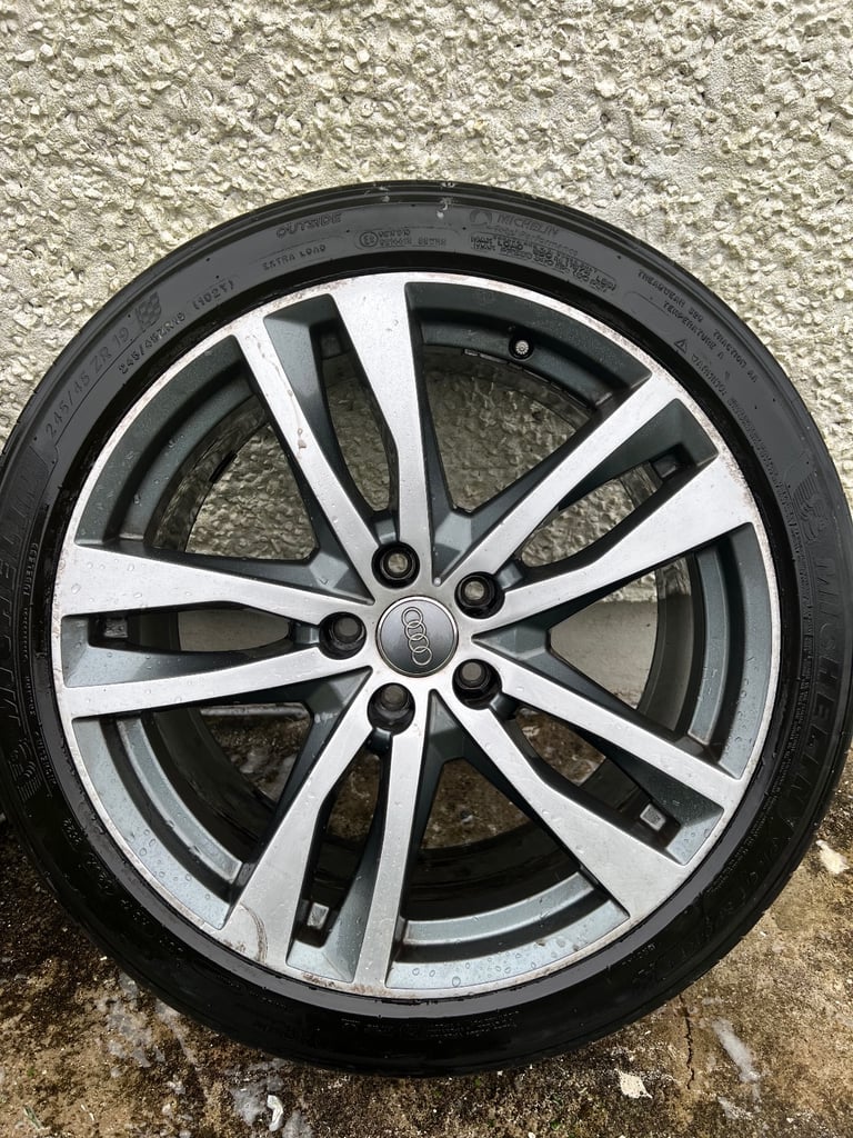 19” Audi a6 s-line alloys 