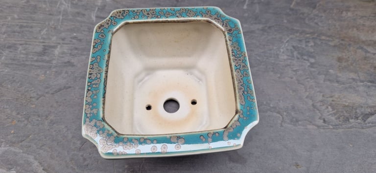 Glazed Ceramic Bonsai Pot