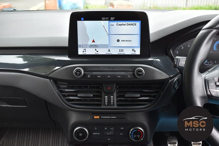 2018 Ford Focus 1.0T EcoBoost ST-Line Hatchback 5dr Petrol Manual Euro 6 (s/s) (125 ps) Hatchback...