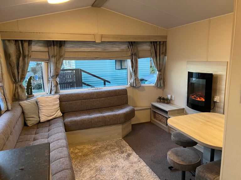 6 berth static caravan at Pettycur Bay Holiday park