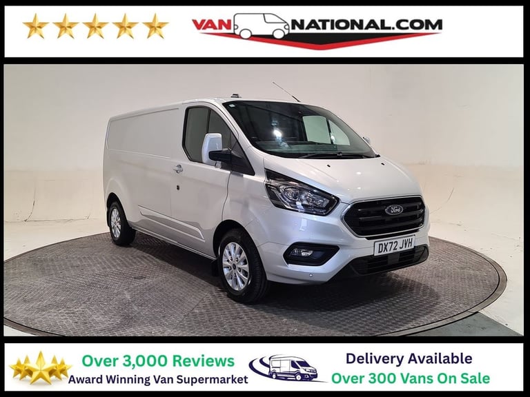 FORD TRANSIT CUSTOM 2.0 320 ECOBLUE LIMITED P/V L2 H1 130 BHP LWB DIESEL