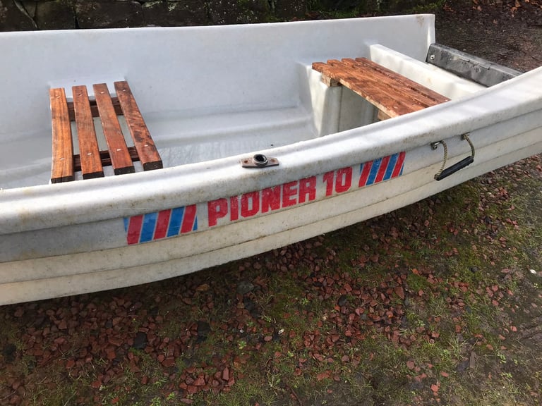 Pioner 10 fishing boat dinghy, in West Lothian