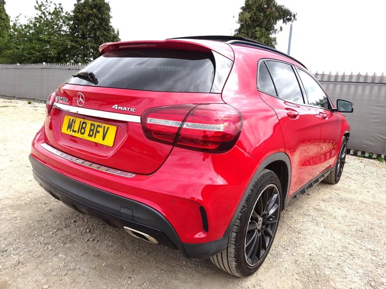 2018 18 REG MERCEDES GLA 220 AMG PREMIUM+ 4MATIC DIESEL AUTO DAMAGED SALVAGE