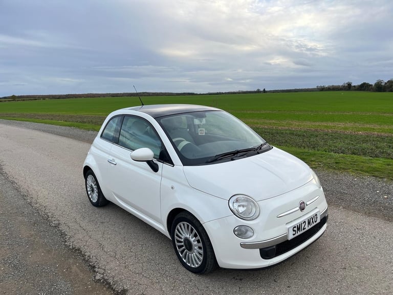 2012 Fiat 500 1.2 Lounge 3dr [Start Stop] HATCHBACK Petrol Manual