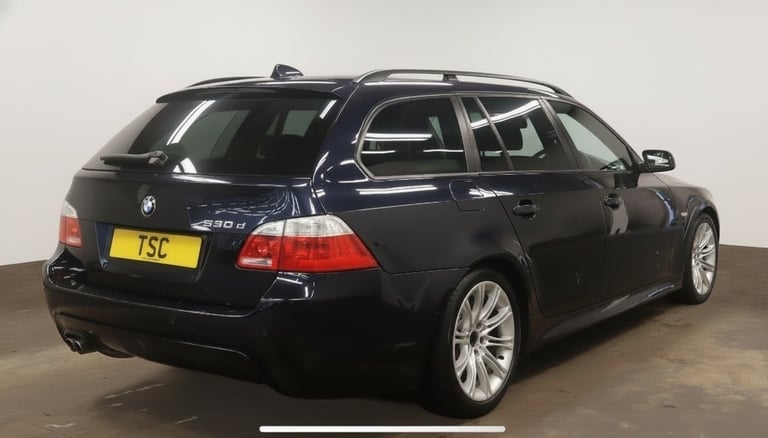 2006 BMW 5 Series 530d 3.0 M Sport 5dr Auto, 1 previous owner, FSH,  ESTATE Diesel Automatic