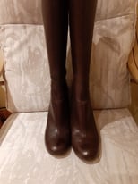 image for Real leather boots