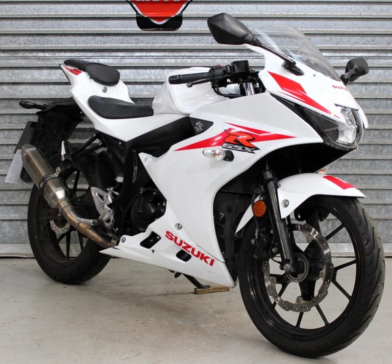 2019 69 SUZUKI GSXR 125 ABS GSX-R125 LEARNER LEGAL TRADE SALE WHITE 14K NEW MOT