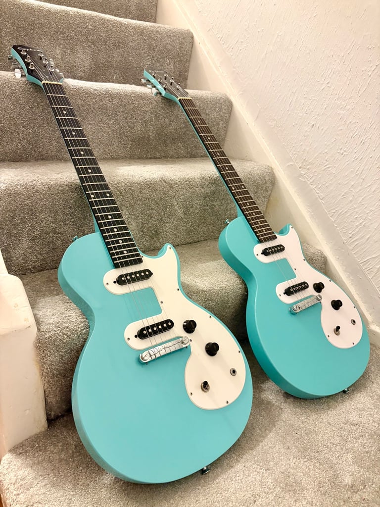 image for Pair of Epiphone Les Paul Melody Maker SL Electric Guitars (£130 Each) Fully Serviced 🎸🎸