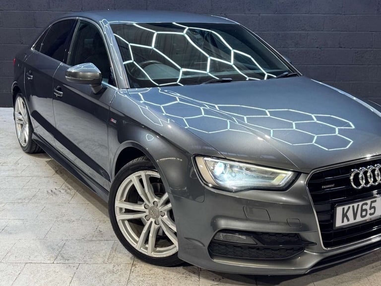 2015 Audi A3 2.0 A3 S Line TDI Quattro Semi-Auto 4WD 4dr Saloon Diesel Automatic