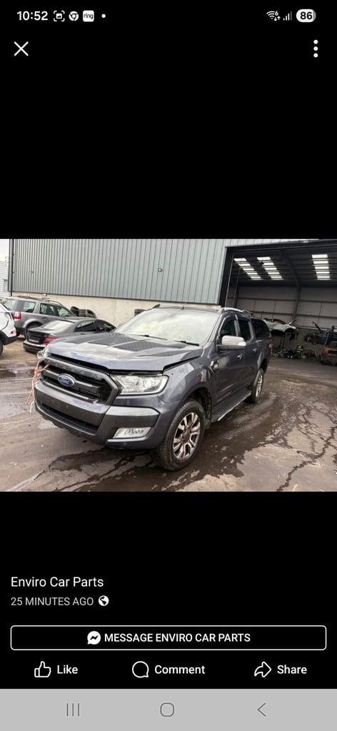 ♻️ FOR BREAKING 🚗   • 2017 FORD RANGER WILDTRAK 3.2 Diesel Auto•