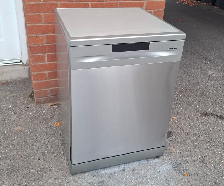 image for Stainless Steel Hisense dishwasher with catlery tray