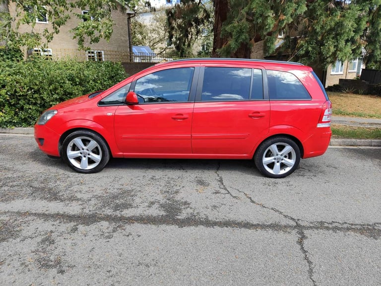 Vauxhall, ZAFIRA only 43k 7 seater, MPV, 2013, Manual, 1598 (cc), 5 doors