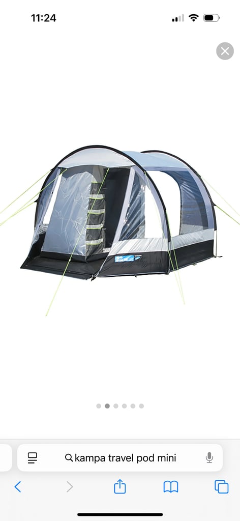 image for Kampa Travel Pod Mini Driveaway Awning