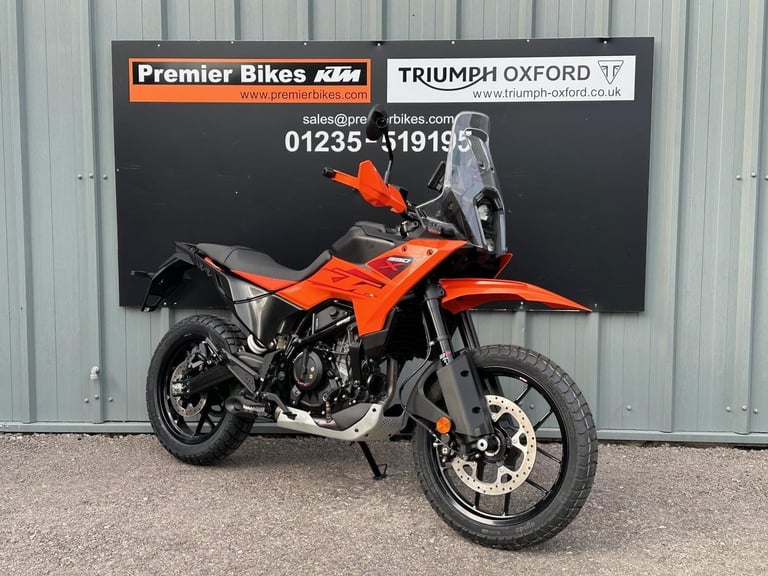 Brand New 2025 KTM 390 Adventure X Motorcycle 