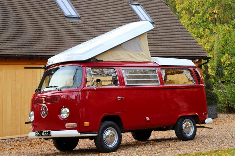 1971 Volkswagen Transporter Bay Window Westfalia Campmobile Camper Van. One of the best original ...
