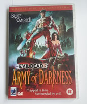 DVD - EVIL DEAD 3 Army Of Darkness (1992) - Bruce Campbell Sam Raimi - 2 disc Director's Cut 15 cert