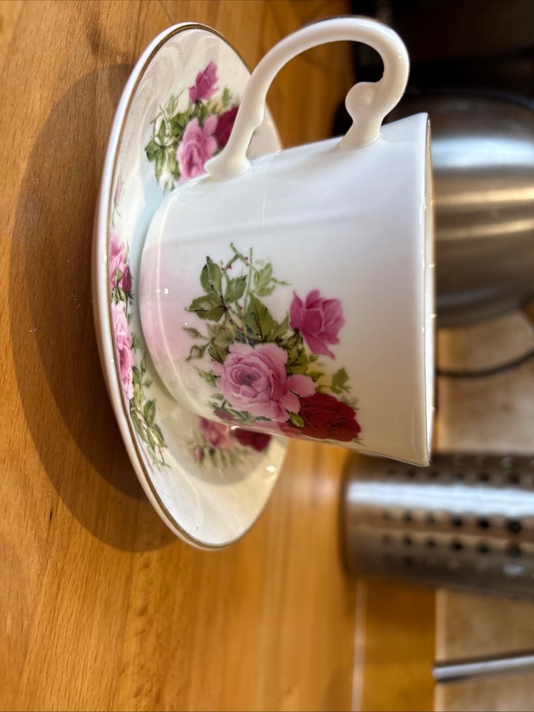 Regency English bone China double handled tea cup